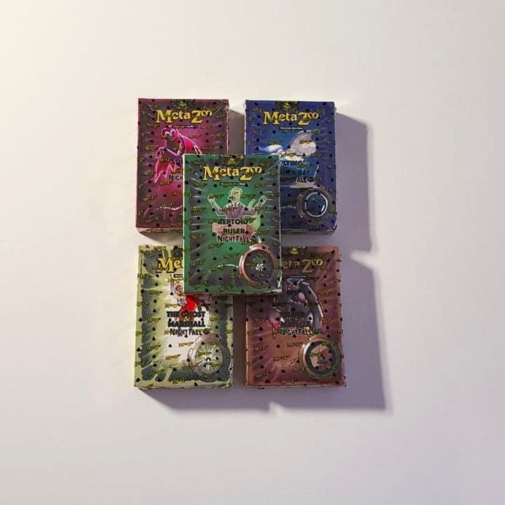 Metazoo Nightfall Theme Deck Set Of 5 1st Edition (New sealed) Lot